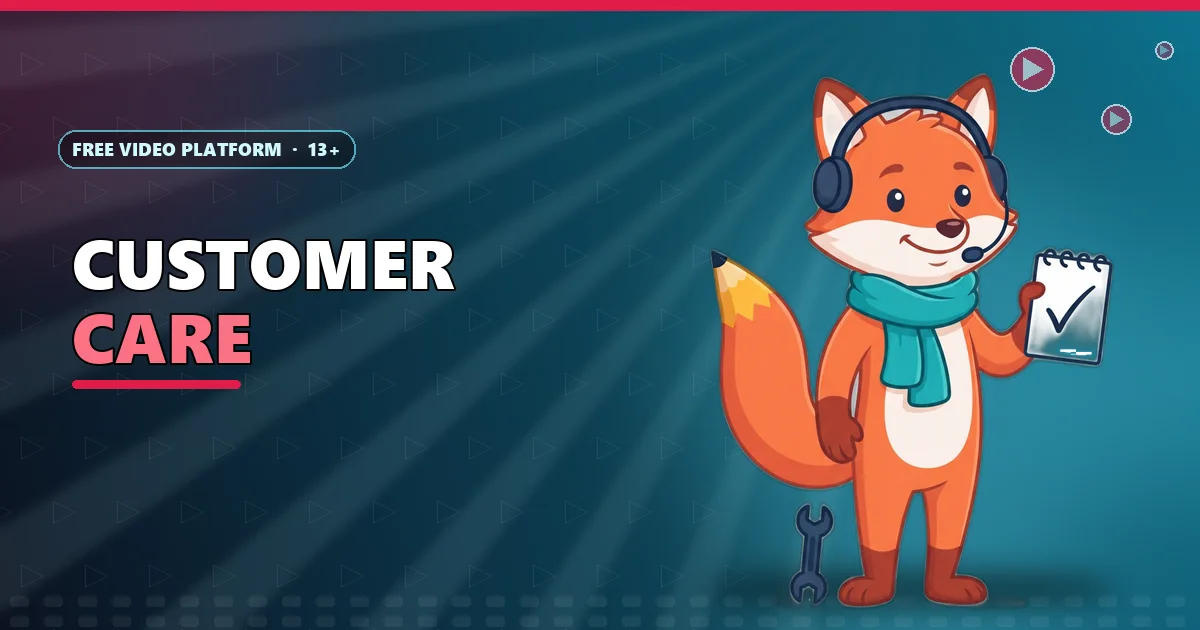 Scribe the pencil-tailed fox with a headset and a ticked notepad for the 6E Club customer care guide